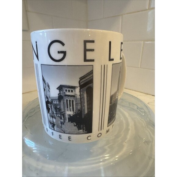 Starbucks 2005 City Scenes Series 18 oz Los Angeles Coffee Mug/Cup By Barista - Picture 6 of 14